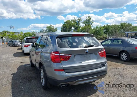 2015 BMW X3 xDrive28I из США, поврежденный, VIN 5UXWX9C57F0D55503